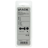 Mack 1017617 - tapbout + moer staal verzinkt 4 st m8 x 60 mm | 10 stuks