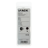 Mack 1017685 - zeskant borgmoer staal verzinkt 18 st m5 | 10 stuks