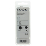Mack 1017689 - zeskant borgmoer staal verzinkt 4 st m12 | 10 stuks