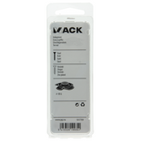 Mack 1017709 - inslagmoer staal verzinkt 4 st m6 | 10 stuks