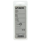 Mack 1017774 - schroefoog staal verzinkt 7 st 4,5 x 25 mm | 10 stuks