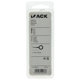 Mack 1017776 - schroefoog staal verzinkt 4 st 5,0 x 30 mm | 10 stuks