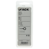 Mack 1017777 - schroefoog staal verzinkt 4 st 5,0 x 40 mm | 10 stuks