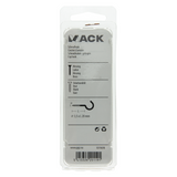 Mack 1019698 - schroefhaak messing 3 st 3,5 x 20mm | 10 stuks