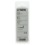 Mack 1019704 - schroefduim messing 2 st 4,0 x 50mm | 10 stuks