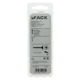 Mack 1019745 - spaanplaatschroef vz kop rvs 8 st 4,0 x 50 mm | 10 stuks