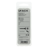 Mack 1019760 - spaanplaatschroef vz kop rvs 6 st 6,0 x 60 mm | 10 stuks