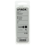 Mack 1019767 - houtdraadbout roestvrijstaal 3 st 8 x 40 mm | 10 stuks