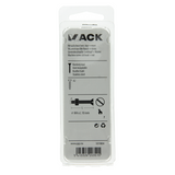 Mack 1019804 - metaalschroef verz. kop + moer rvs 15 st m4x10 | 10 stuks