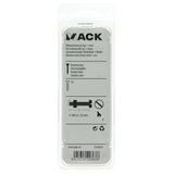 Mack 1019819 - metaalschroef cyl. kop + moer rvs 12 st m4x16 | 10 stuks