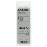 Mack 1019825 - metaalschroef cyl. kop + moer rvs 7 st m5x20 | 10 stuks