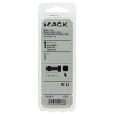 Mack 1019839 - tapbout + moer roestvrijstaal 5 st m5x30 | 10 stuks