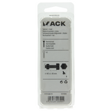 Mack 1019840 - tapbout + moer roestvrijstaal 5 st m5x40 | 10 stuks