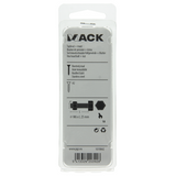 Mack 1019842 - tapbout + moer roestvrijstaal 5 st m6x25 | 10 stuks
