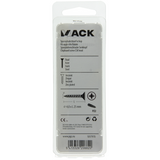 Mack 1017970 - spaanplaatschroef vz kop geelverz. 70st 4,0 x 25 mm | 5 stuks
