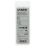 Mack 1018019 - spaanplschr.vzkop-zelfb. geelverz. 25 st 4,5 x 60 mm | 5 stuks