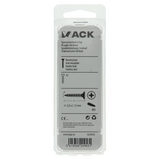 Mack 1019979 - spaanplaatschroef vz kop rvs 130 st 3,0 x 12 mm | 5 stuks