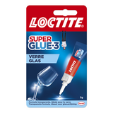 Loctite glaslijm 3 g | glasslijm voor alle ondergronden | lijm voor glazen voorwerpen | glas lijm | transparant | transparante glaslijm