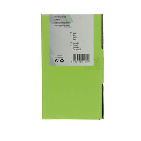 Mack 1020176 - houtdraadbout verzinkt 50 st 8 x 60 mm | 3 stuks