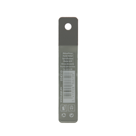 Mack 1018420 - metaalboor hss co5% din 338 ø 2,0 x 49 mm 2st | 5 stuks