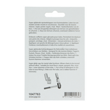 Mack 1047763 - super-glij-opsteekdop grijs ø 21 - 24 mm 4 st pcs | 6 stuks