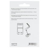 Mack 1047775 - buisdop kunststof zwart ø 20 mm 4 st pcs | 6 stuks