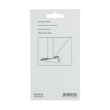 Mack 1047638 - deurwig rubber wit 100 x 25 mm 1 st pc | 6 stuks