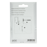 Mack 1047641 - deurstop rubber + schroef grijs 40 x 75 mm 2 st pcs | 6 stuks