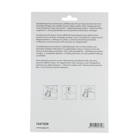 Mack 1047698 - super-vilt zelfklevend beige 12 x 150 mm 9 st pcs | 12 stuks