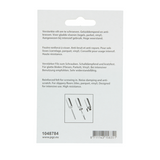 Mack 1048784 - versterkte vilt + schroef bruin ø 25 mm 8 st pcs | 6 stuks