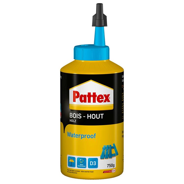Pattex 1001286 - waterproof 750gr | 2 stuks
