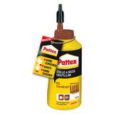 Pattex houtlijm pu-construct 750g | duurzame d4 hechting | waterbestendig veelzijdig gebruiksklaar voor eenvoudige applicatie | geschikt voor binnen buiten.