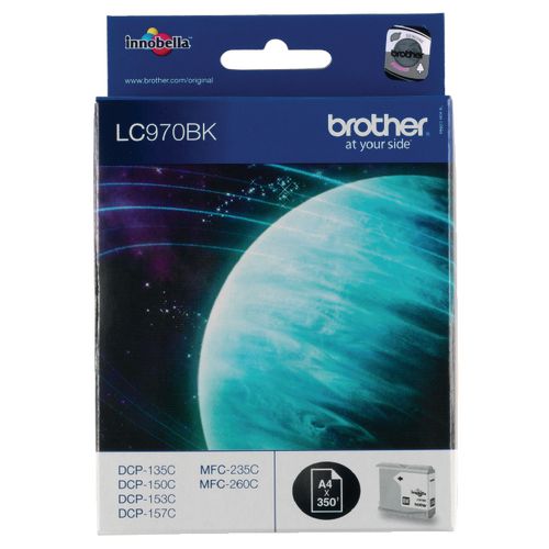 Inktcartridge brother lc970bk zwart