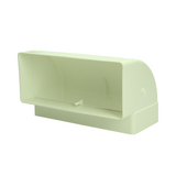 Renson 1069271 - pvc hoekverbinding vert. 90° 7015 (220x90) (wit) | 3 stuks