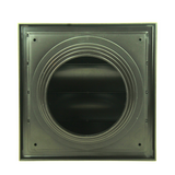 Renson 1069268 - dampkaprooster 4 klep pvc 742 (100-130) str 9005 (zwart) | 2 stuks