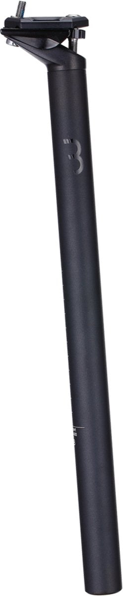 Bbb cycling toppost zadelpen 27.2 mm – racefiets, touring en e-bike gecertificeerd - extra lang: 400 mm - offset: 15 mm – aluminium – bsp-15