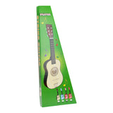 Playwood Kindergitarre – rosafarbenes Holzspielzeuginstrument mit 6 Saiten