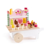 Mentari Wooden Ice Cream Cart, 18DLG.