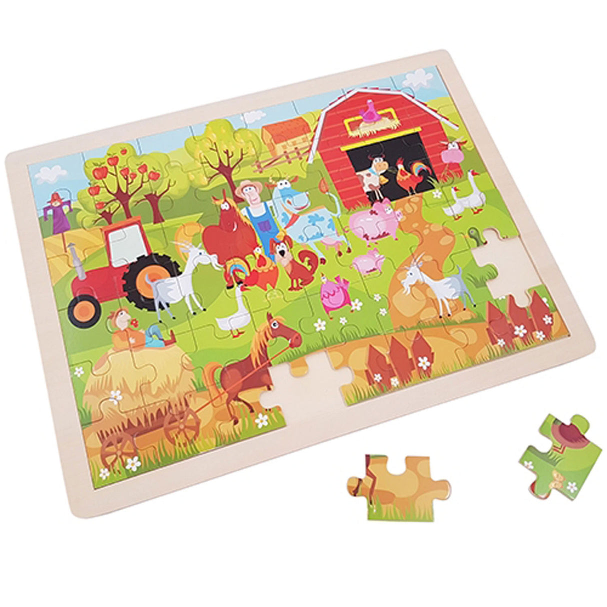 Playwood -Holz -Puzzle -Farm