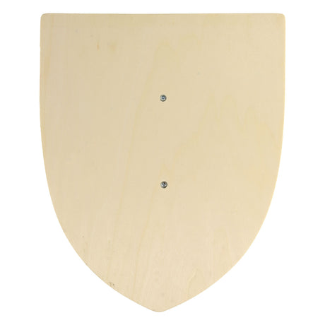 Playwood Holzschild-Ritterspielzeug mit Griff für Kinder.