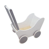 Playwood Puppenwagen weiß silber