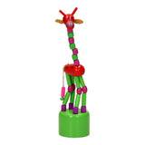 Playwood Houten Drukpop Giraffe Colored