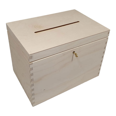 Playwood Holzumschlagbox mit Schloss