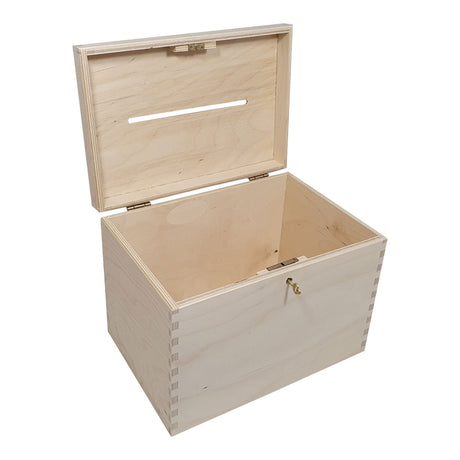 Playwood Holzumschlagbox mit Schloss