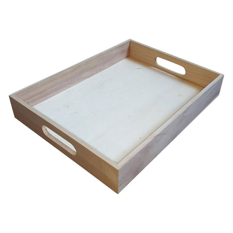 Playwood Tablett gerade Paulownia-Holz