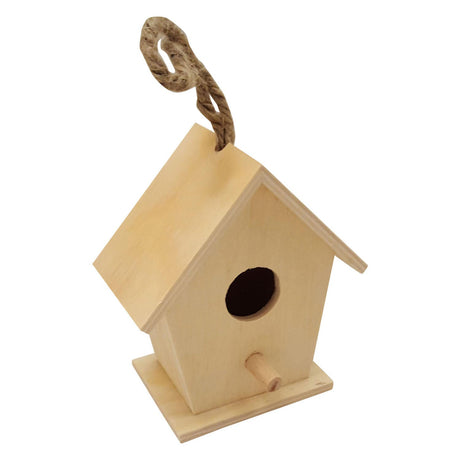 Playwood dekoriert Ihr eigenes hölzernes Vogelhaus