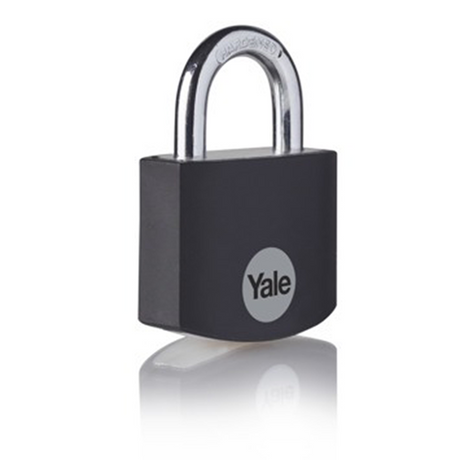 Yale 1065060 - hangslot 32mm alu zwart std | 3 stuks