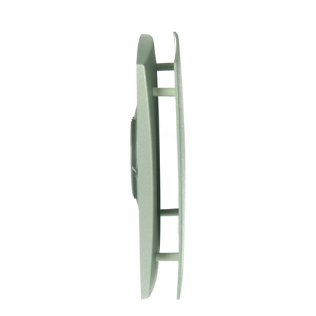 Renson 1069261 - mechanische ventilator cover (9x12-dia 125) 92g (grijs) | 2 stuks