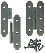 Mack 1013259 - 2 spaanse paumellen rechts verzinkt h 90 x b 50 mm | 5 stuks