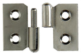 Mack 1013349 - 2 meubelpaumellen links vernikkeld h 30 x b 40 mm | 5 stuks